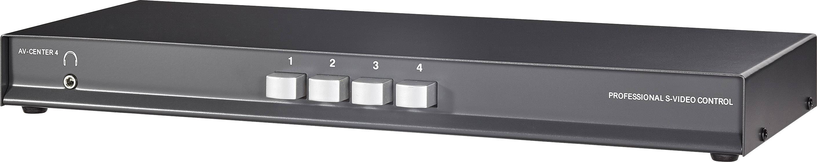 SpeaKa Professional 4x2 ports Switch composite, S-Video