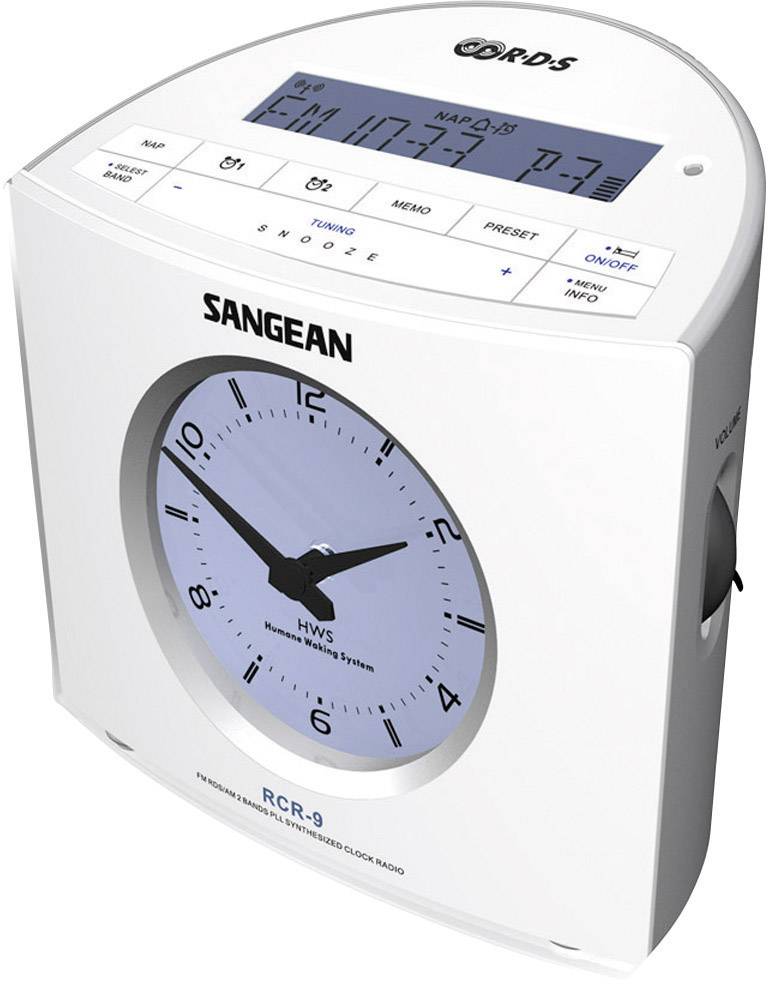 N/A FM Sangean RCR-9 blanc