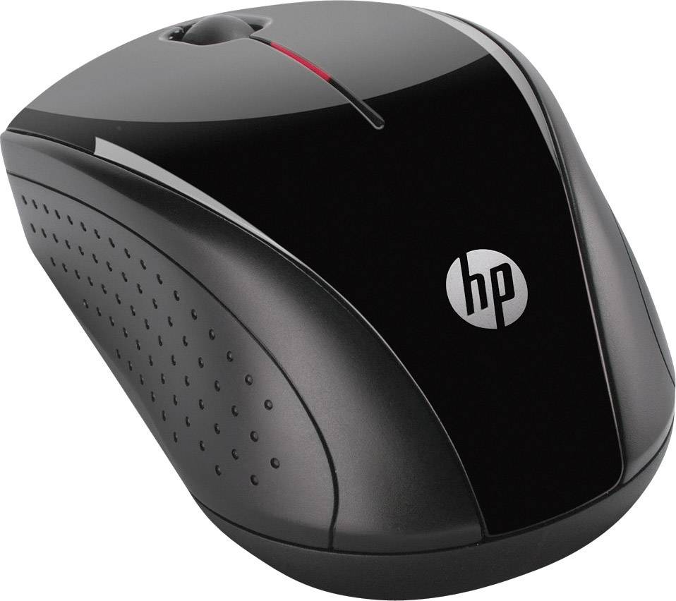 HP X3000 Funk-Maus Optisch Schwarz