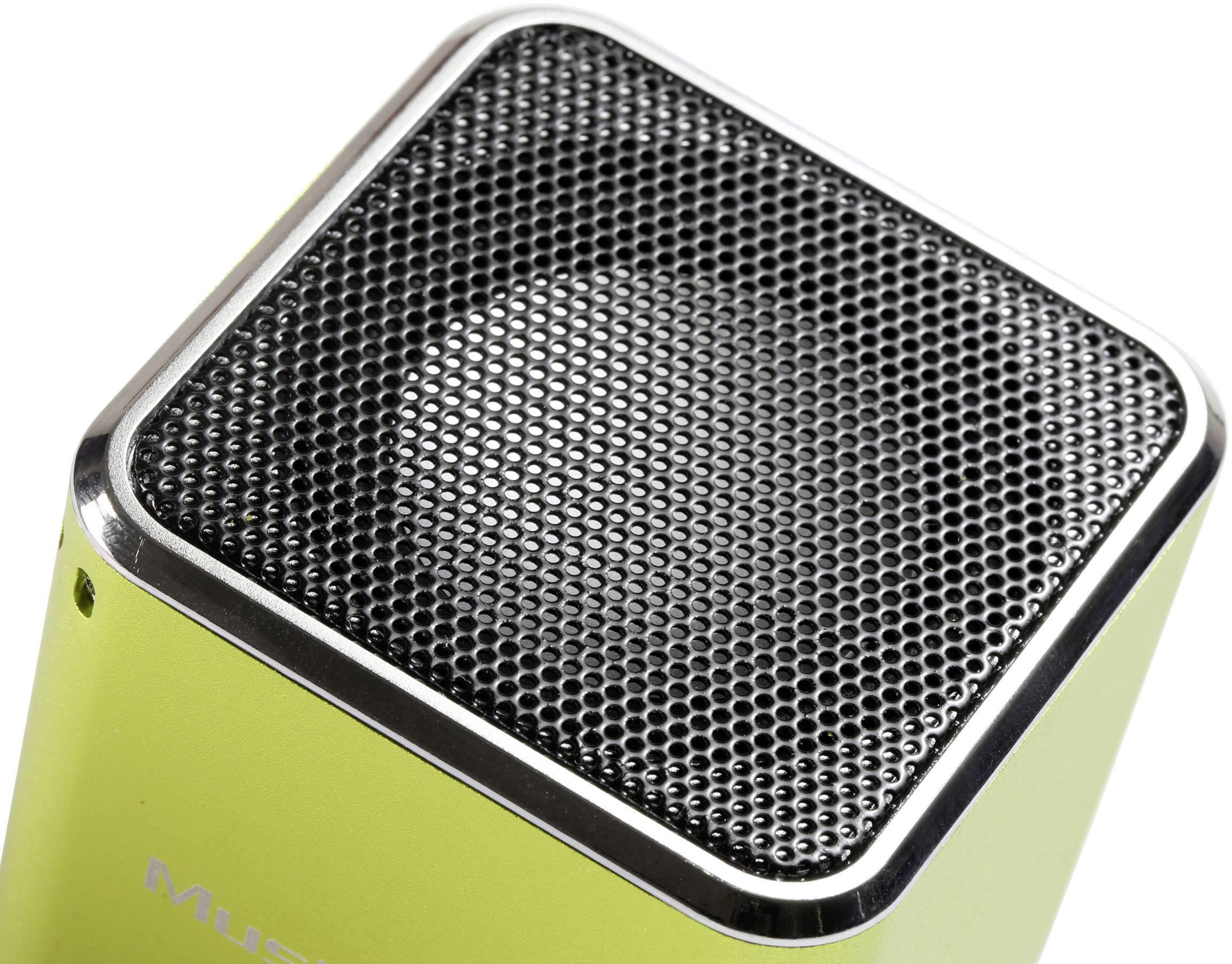Enceinte portable 3 W Technaxx MusicMan Mini vert