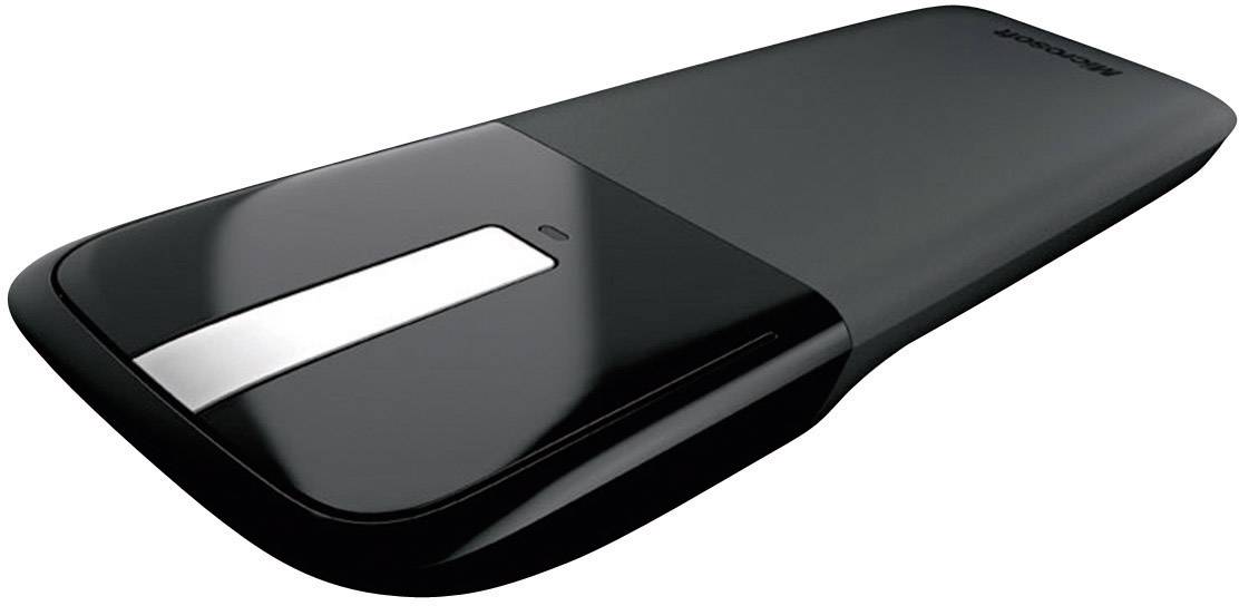 Souris optique Microsoft Arc Touch Mouse surface tactile noir