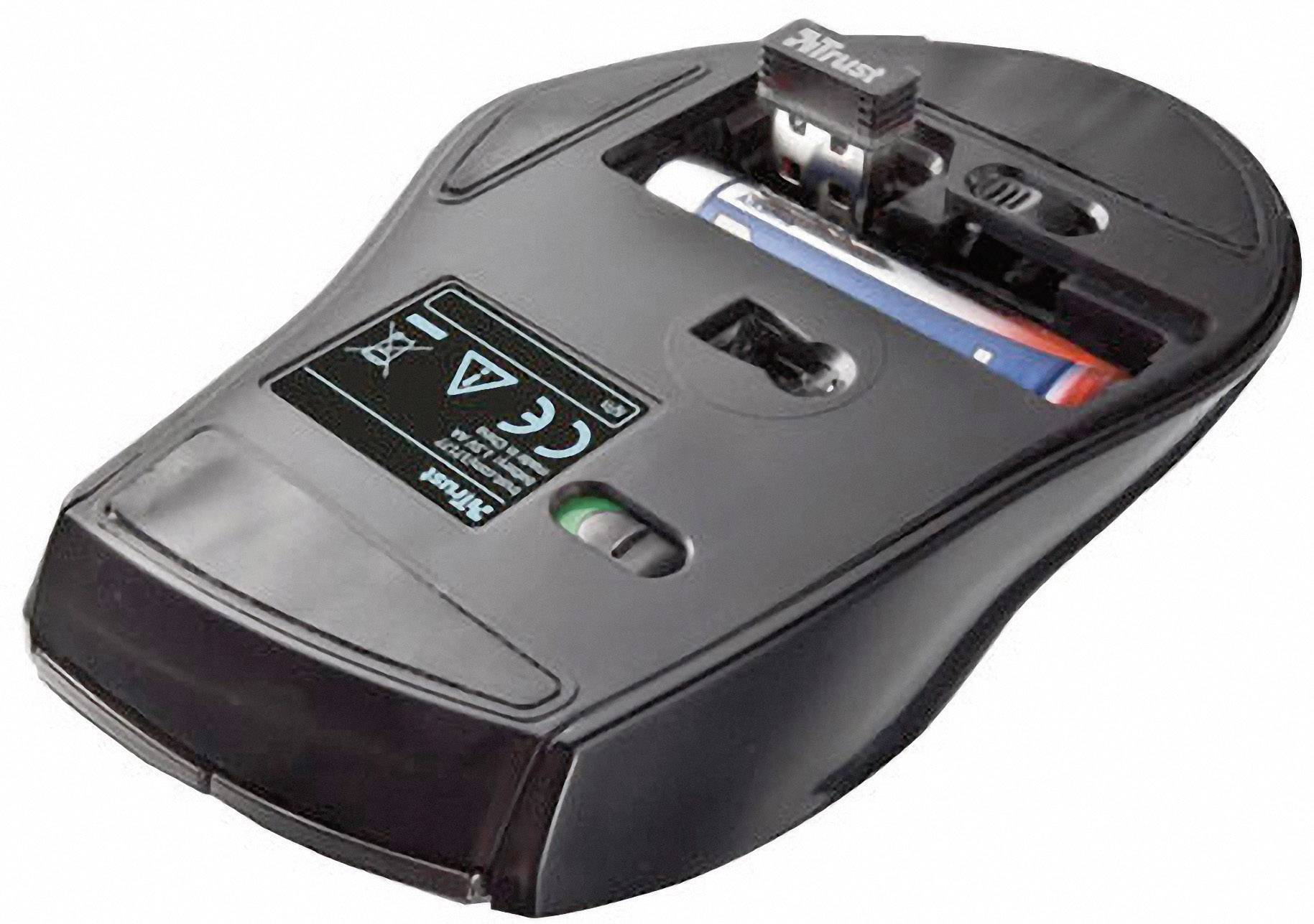 Souris Wi-Fi optique Trust MaxTrack noir