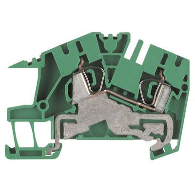 Bloc de jonction double étage Weidmüller ZDK 4S/L/PE 1733300000 50 pc(s)