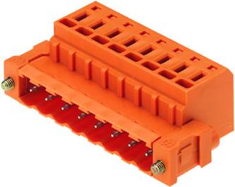 Weidmüller Boîtier pour contacts mâles série BL/SL Nbr total de pôles 8 Pas: 5.08 mm 1846570000 50 pc(s)