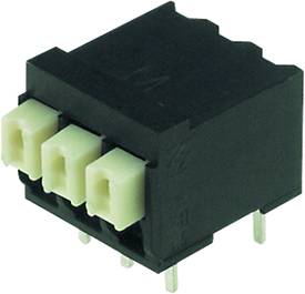 Bornier à ressort Weidmüller LSF-SMT 3.50/24/90 3.5SN BK TU 1870490000 1.5 mm² Nombre de pôles 24 noir 6 pc(s)