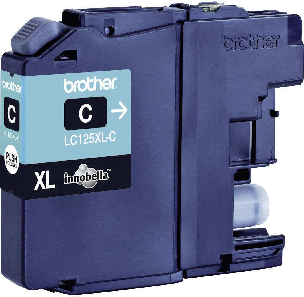 Cartouche d'encre BROTHER LC125XLC, Cyan