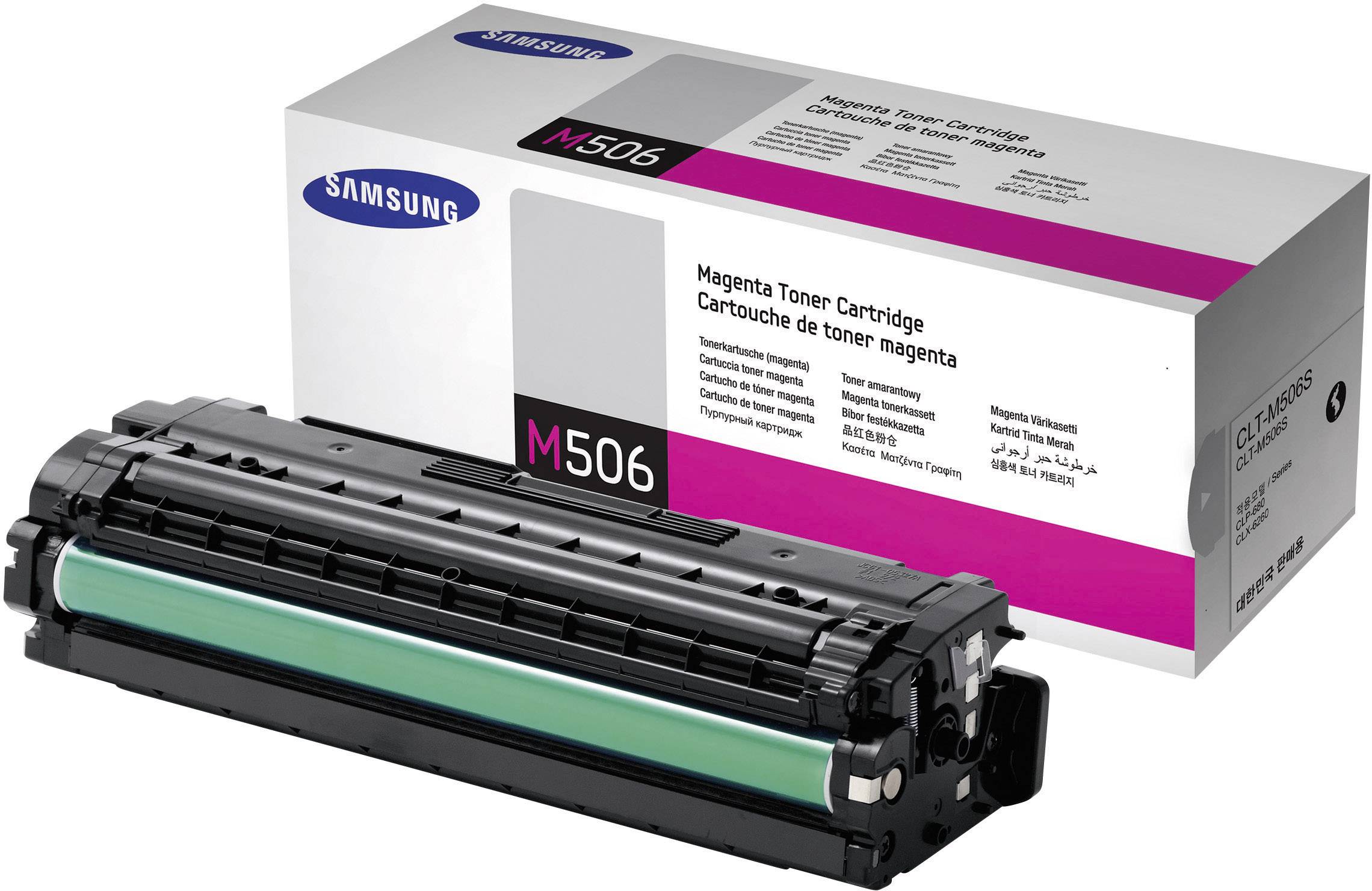 Toner d'origine Samsung CLT-M506S magenta