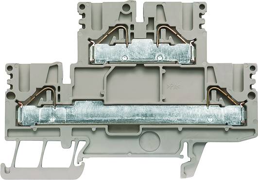 Bloc de jonction double étage Weidmüller PDK 2.5/4N-L 1918740000 50 pc(s)