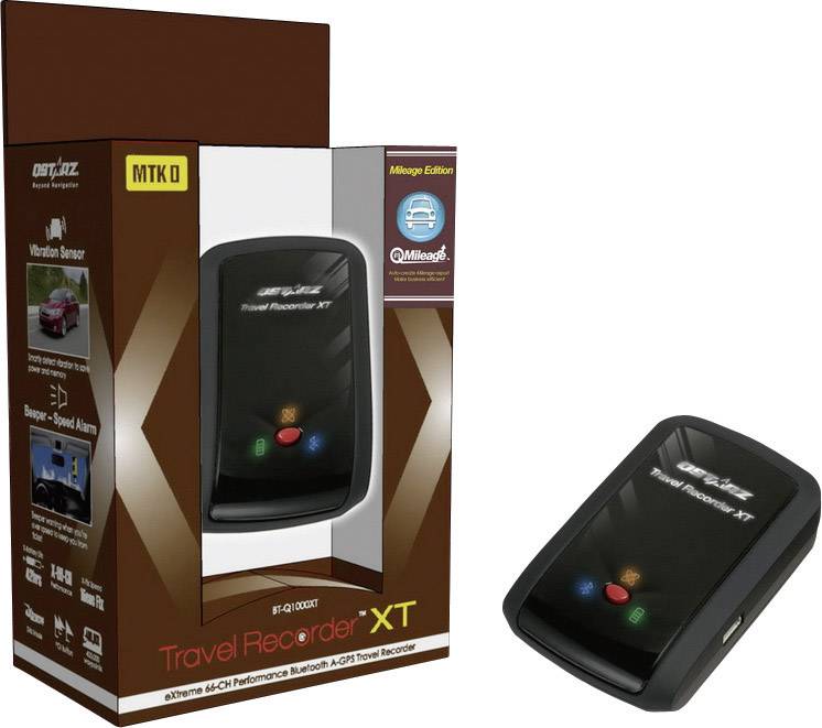 Qstarz BT-Q1000XTM GPS Logger Schwarz