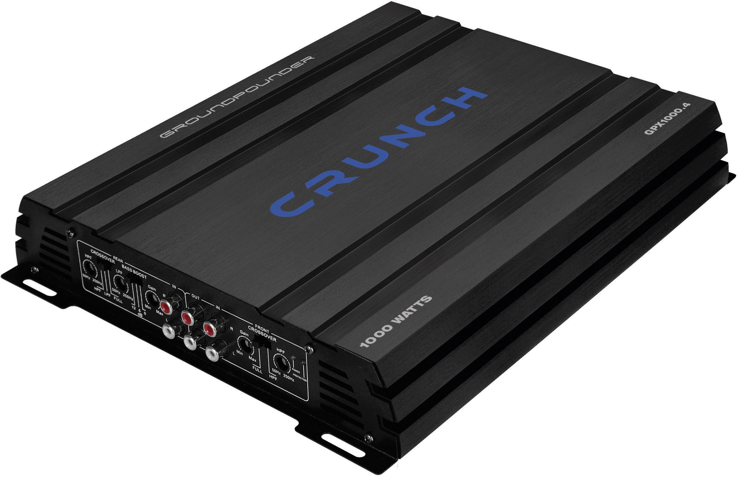 Ampli auto 4 canaux Crunch GPX-1000.4 500 W noir