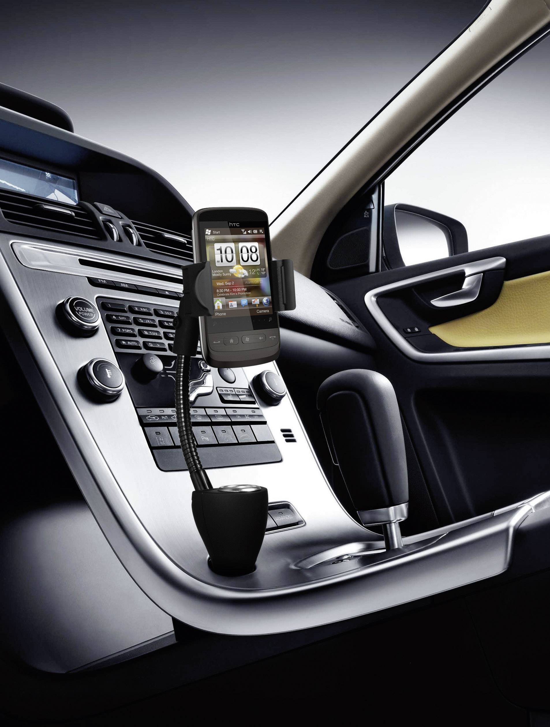 Support universel pour véhicule avec chargeur Technaxx TE06