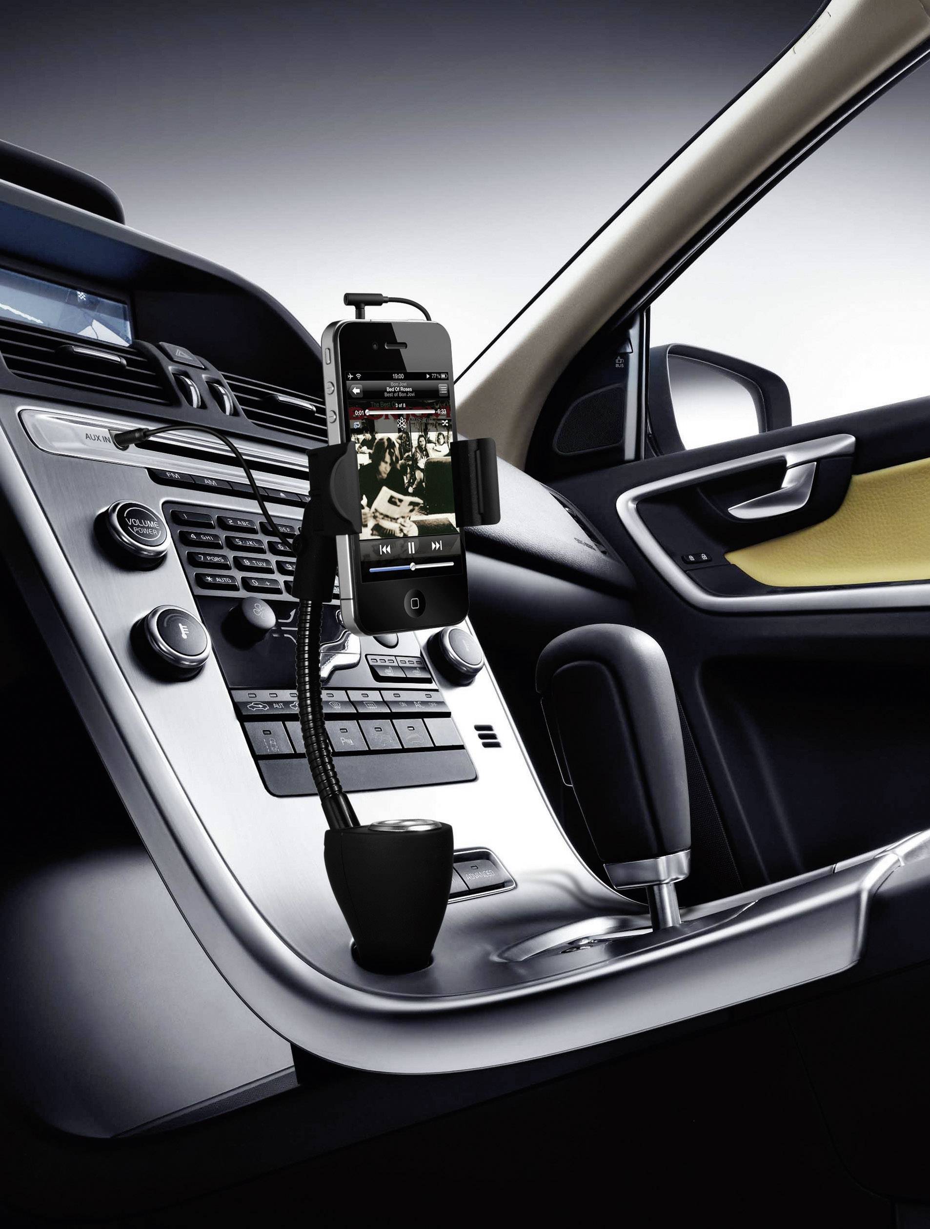 Support universel pour véhicule avec chargeur Technaxx TE06