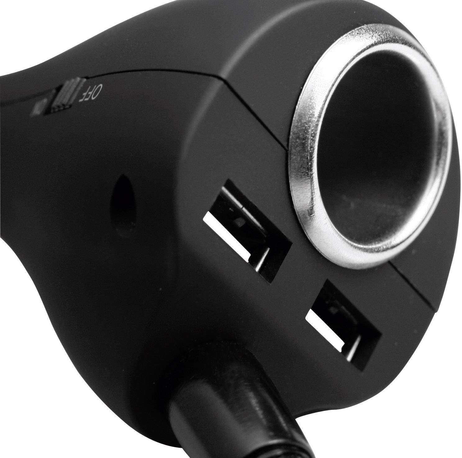 Support universel pour véhicule avec chargeur Technaxx TE06