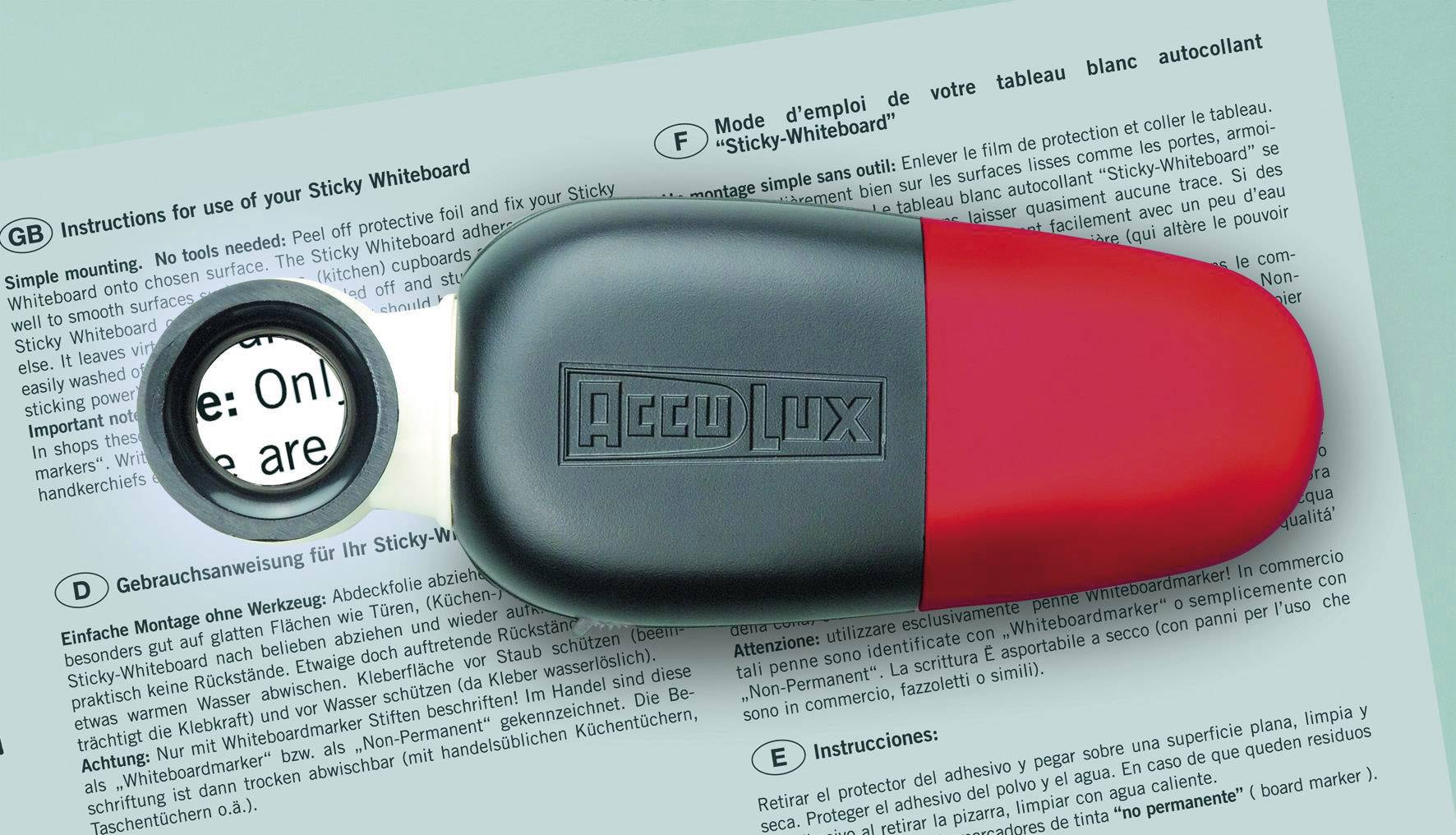 Mini lampe de poche AccuLux LED 2000 exklusiv LED à batterie 3.5 h 63 g