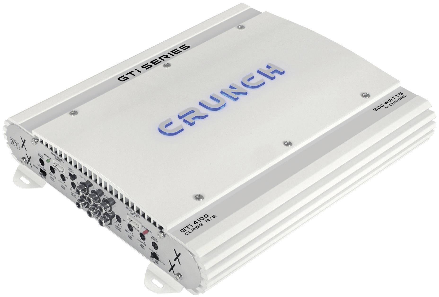 Ampli auto 4 canaux Crunch GTI4100 800 W argent