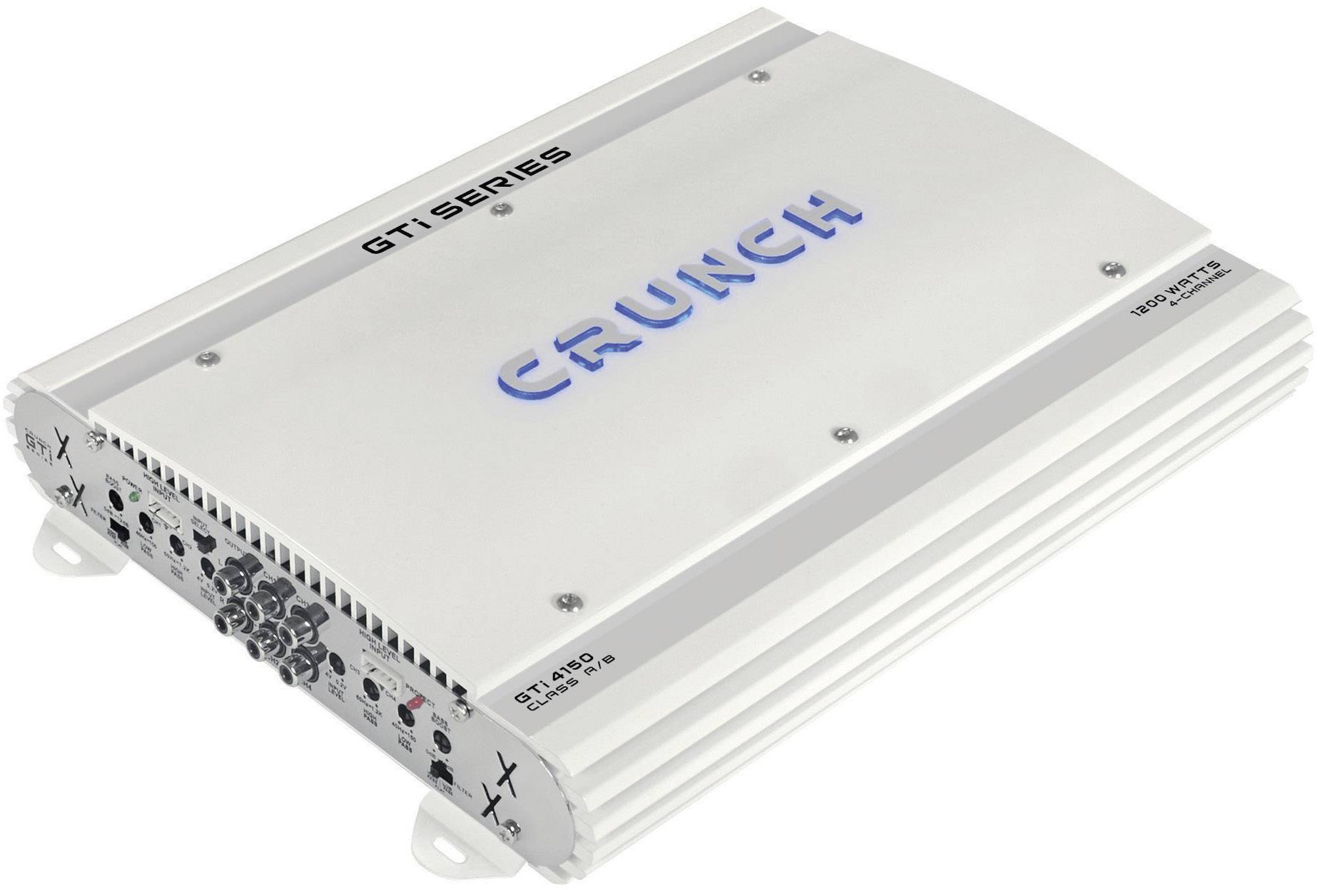 Ampli auto 4 canaux Crunch GTI4150 1200 W blanc