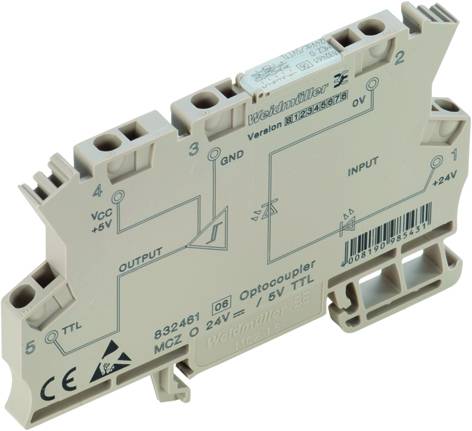 Weidmüller Relais à semi-conducteurs 8421060000 Tension de contact (max.): 48 V/DC 10 pc(s)