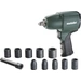 Metabo DSSW 360 Set 604118500 Visseuse à choc à air comprimé Logement d'outil: carré 1/2" (12,5 mm) Couple (max.): 360 Nm Metabo DSSW 360 Set 604118500 Visseuse à choc à air comprimé Logement d'outil: carré 1/2" (12,5 mm) Couple (max.): 360 Nm
