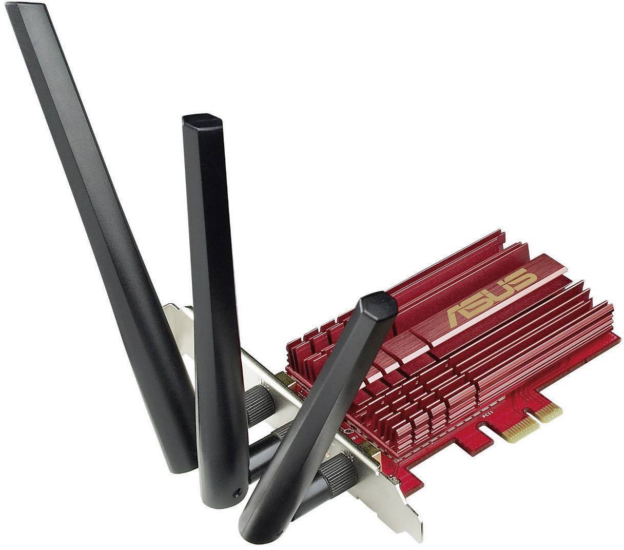 Carte Wi-Fi PCI-Express Asus PCE-AC68 1.9 GBit/s