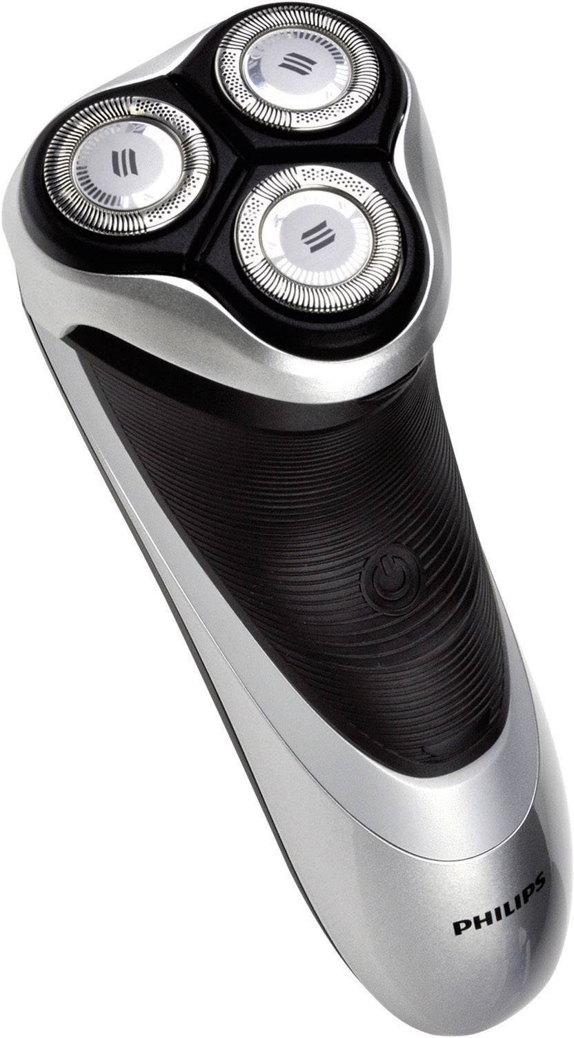 Philips Rotationsrasierer Silber, Schwarz