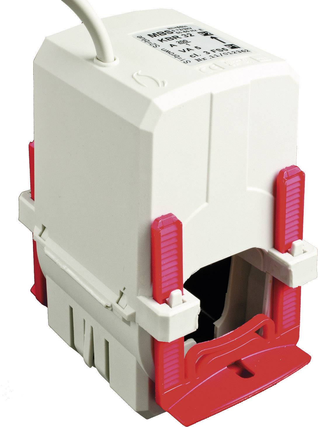 MBS KBR 44 250/1A 2,5VA Kl.1 Courant primaire 250 A Courant secondaire 1 A Diam. de passage du conducteur:44 mm 1 pc(s)