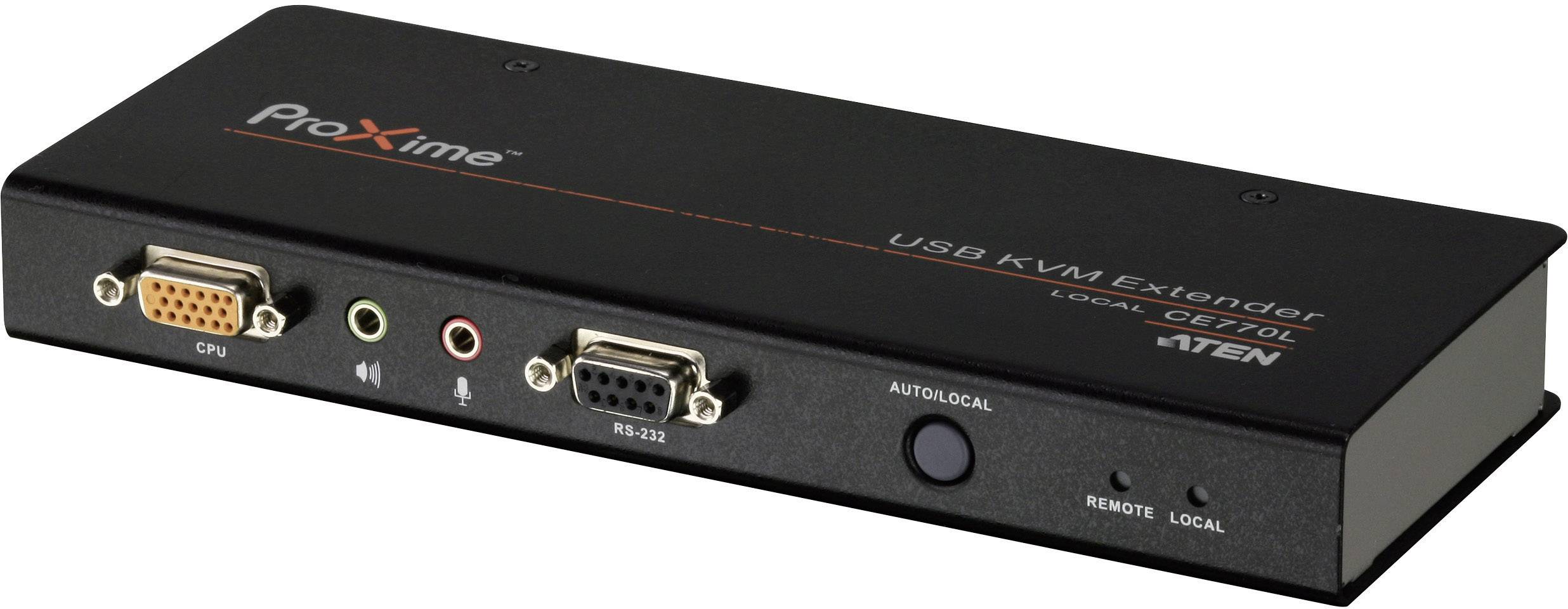 Répéteur (extension) ATEN CE770-AT-G noir