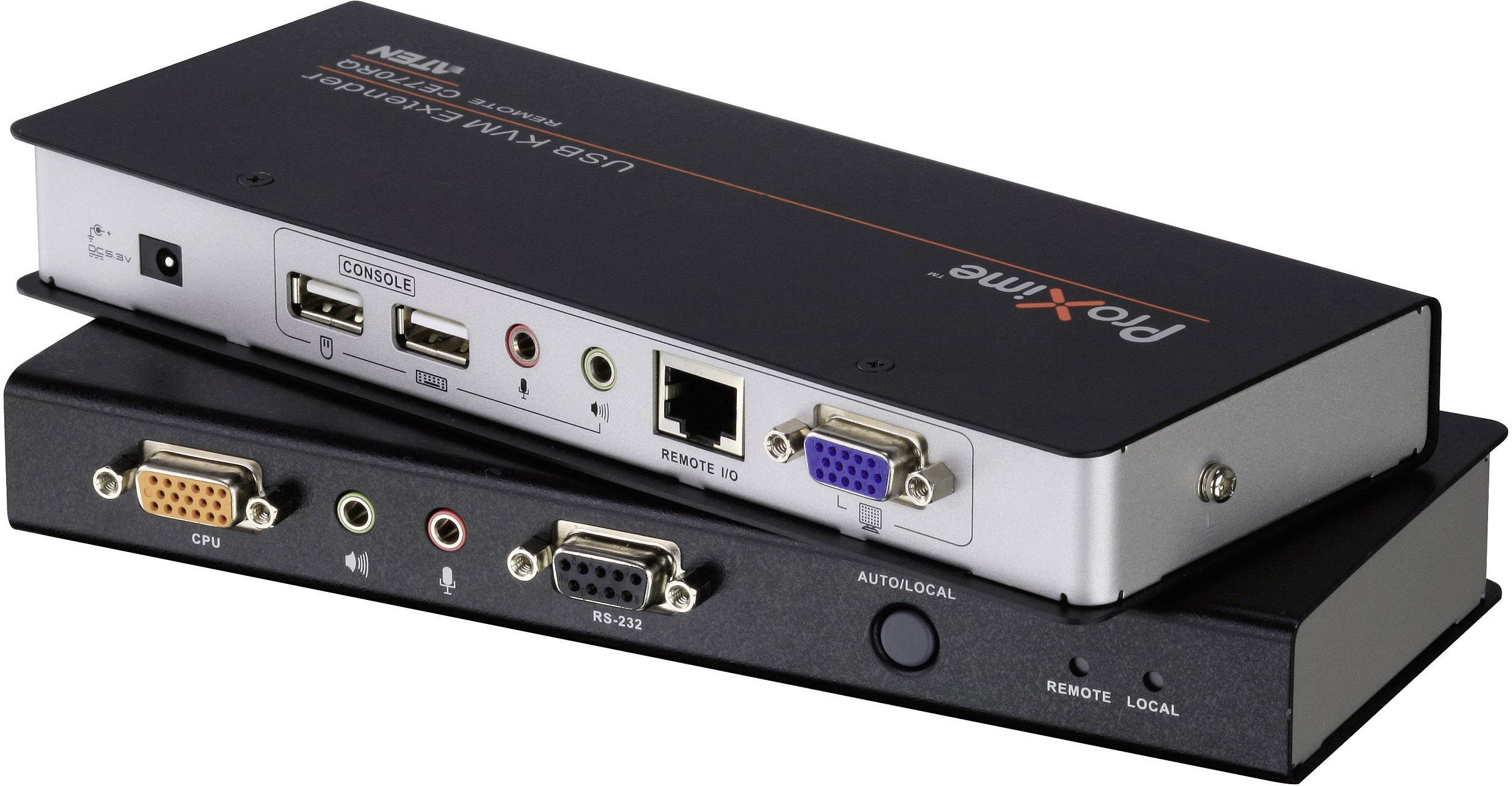 Répéteur (extension) ATEN CE770-AT-G noir