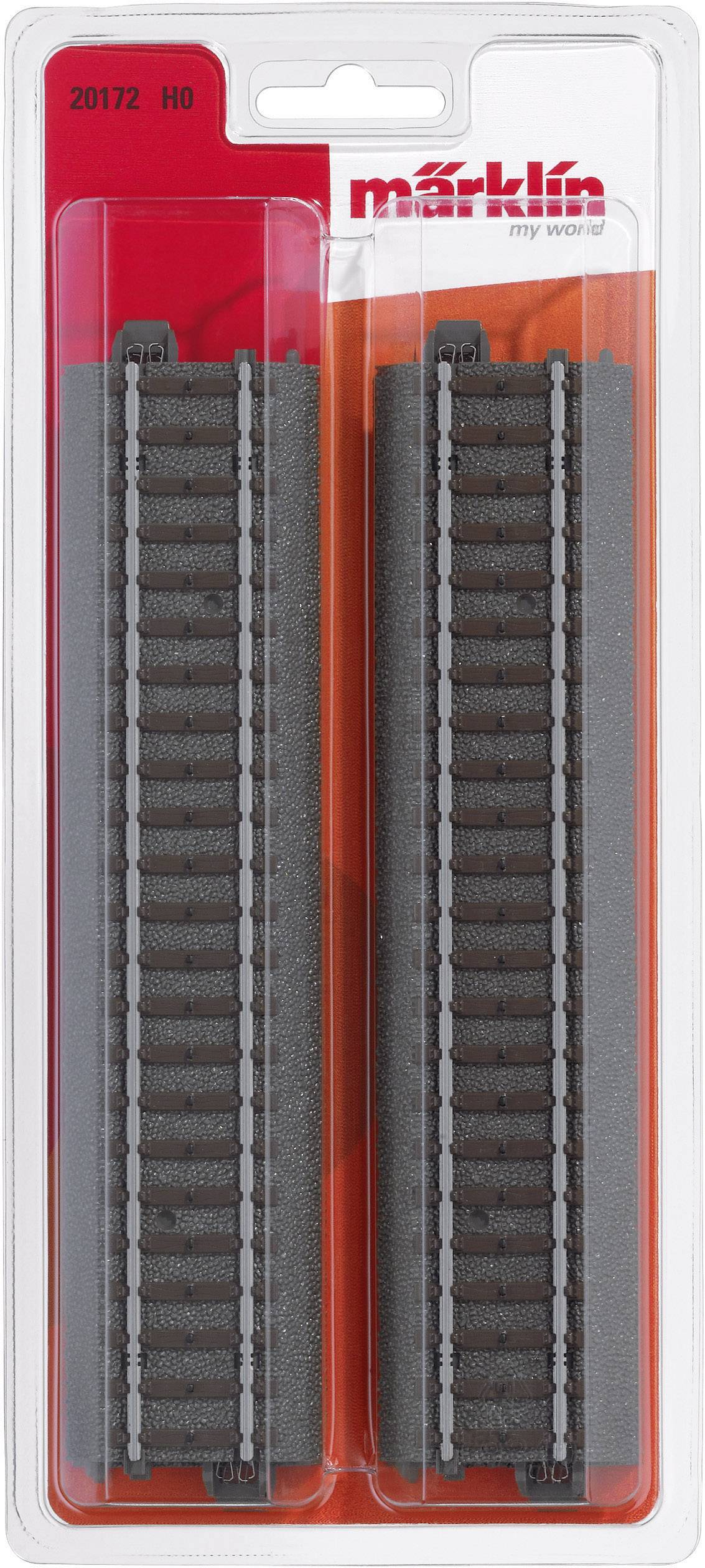 Rail droit H0 Longueur: 171.7 mm Märklin Start up 20172 4 pc(s)