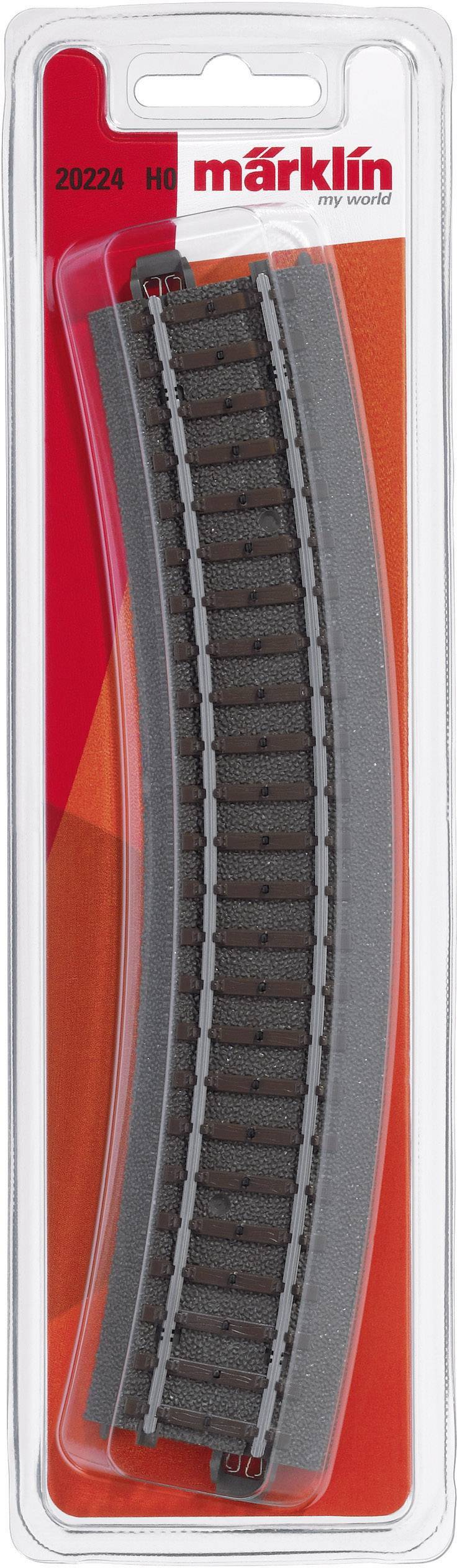 Rail courbe H0 Rayon:437.5 mm 24.3 ° Märklin Start up 20224 1 pc(s)