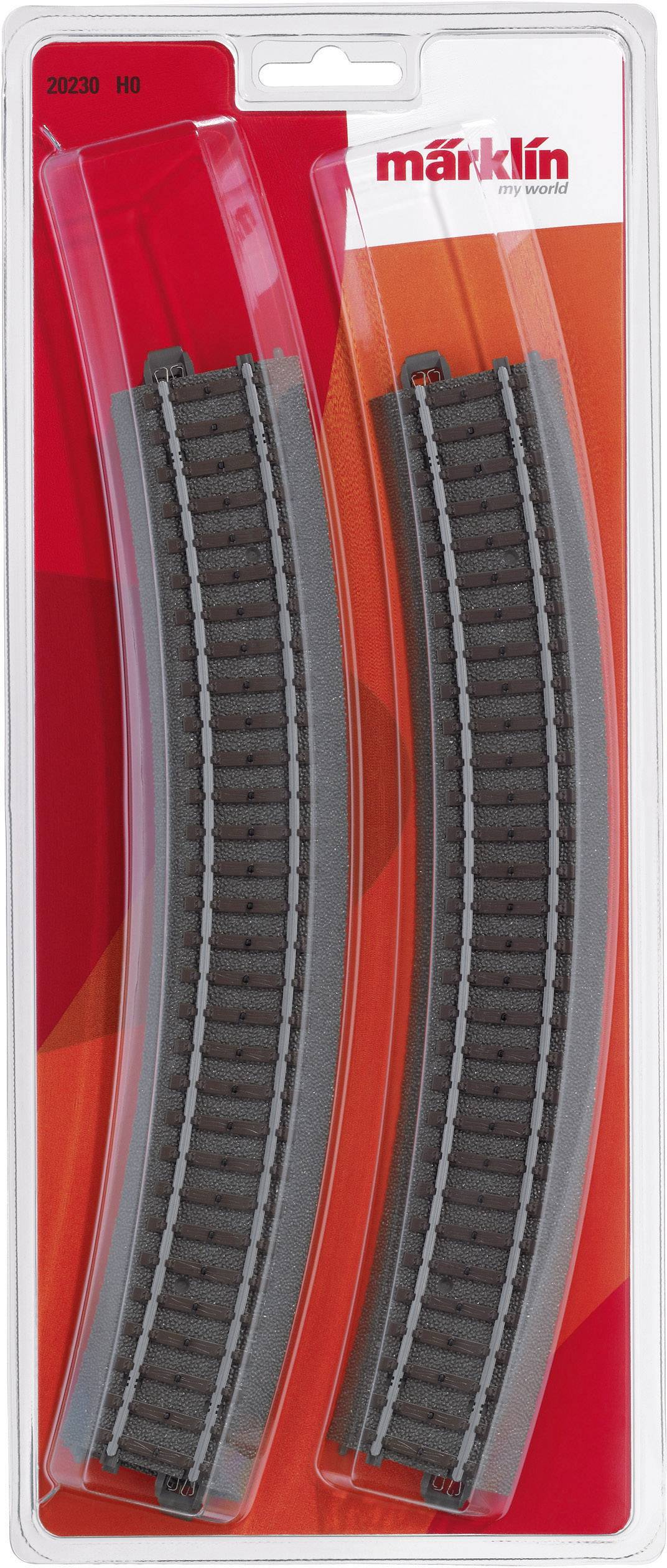 Rail courbe H0 Rayon:437.5 mm 30 ° Märklin Start up 20230 3 pc(s)