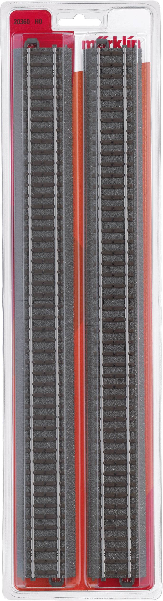 Rail droit H0 Longueur: 360 mm Märklin Start up 20360 2 pc(s)