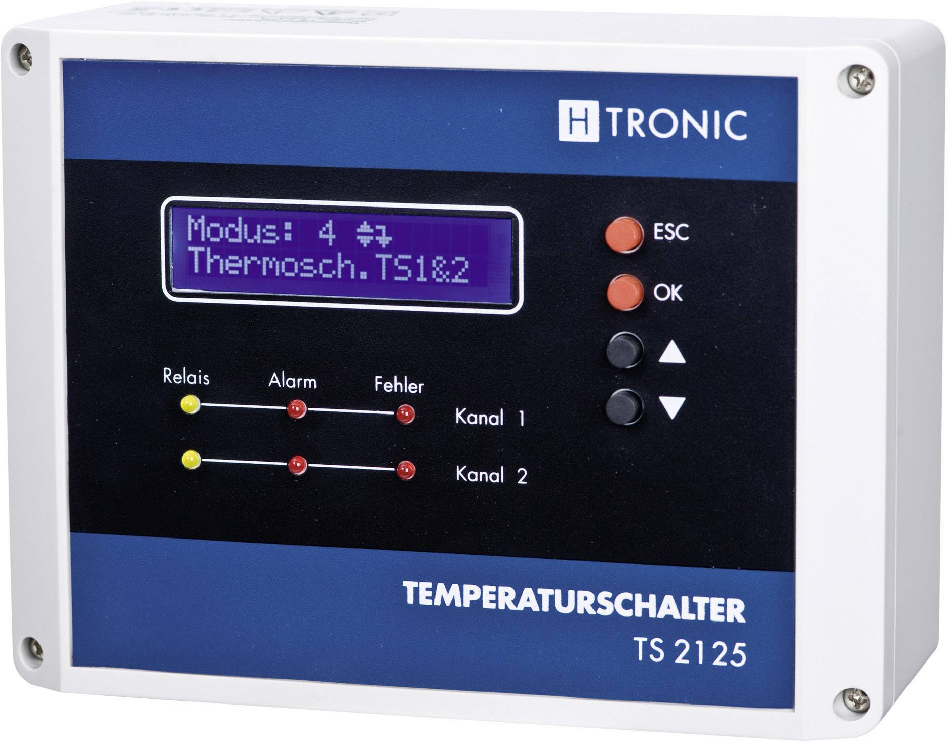 H-Tronic TS 2125 Thermo-interrupteur multifonction -55 - 125 °C