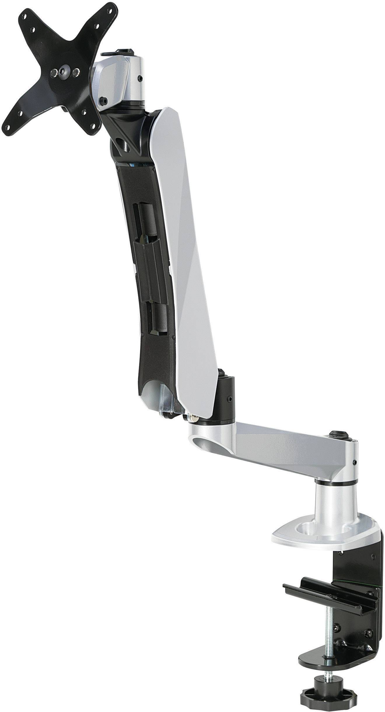 SpeaKa Professional SP-1624780 SuperFlex simple Support de table pour écran 25,4 cm (10") - 76,2 cm (30") réglable en hauteur