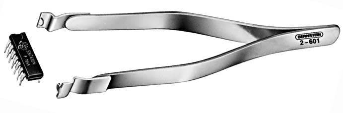 Bernstein Tools for Electronics 2-601 Pince brucelle pour CI 125 mm