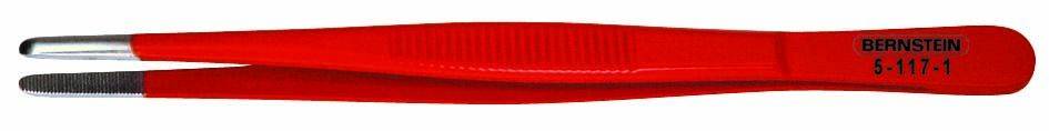 Bernstein Tools for Electronics 5-117-1 Pince brucelle de précision émoussée 145 mm