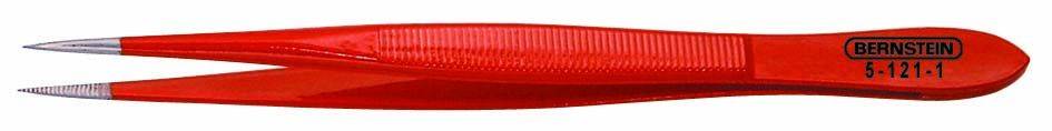Bernstein Tools for Electronics 5-121-1 Pince brucelle de précision pointue, fine 120 mm