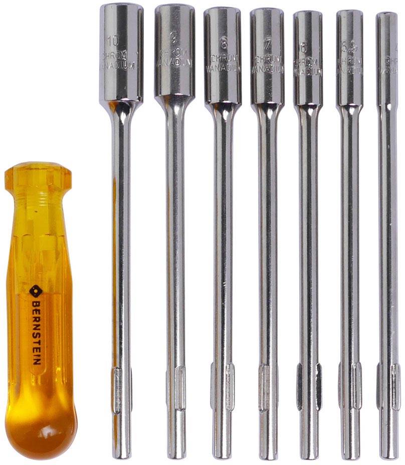 Bernstein Tools pour l'atelier Lots de lames de rechange 8 pièces 6 pans extérieurs