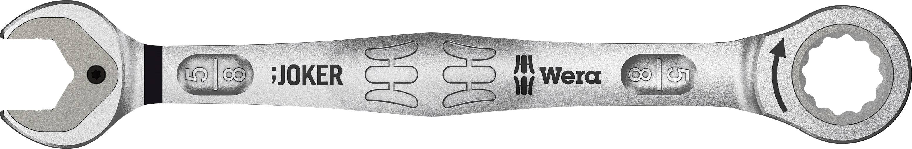 Wera 05073285001 Joker Clé mixte Ouverture de clé (pouces) (uniquement pour le titre) 5/8"