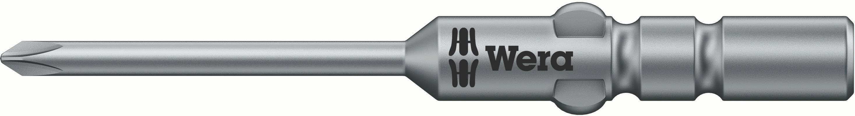 Embout cruciforme PH 0 Wera 05135289001 Acier à outils extra-rigide