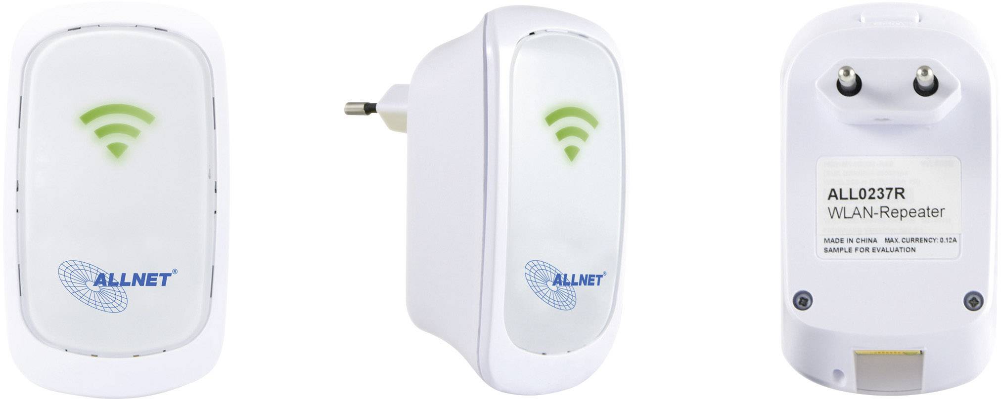 Répéteur Wi-Fi Allnet ALL0237R 300 MBit/s 2.4 GHz