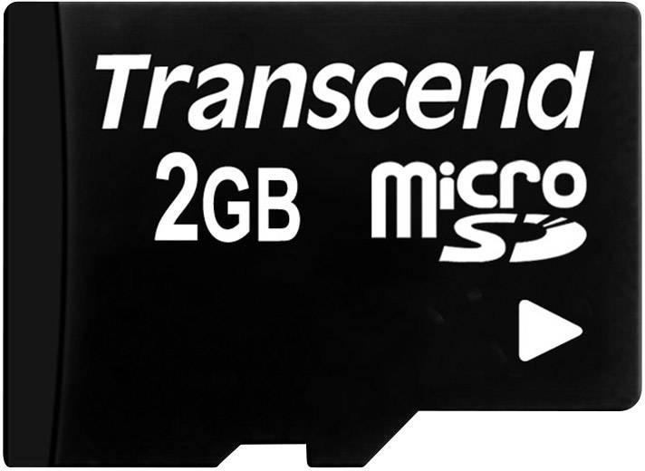 Carte microSD Transcend TS2GUSDC 2 GB Class 2