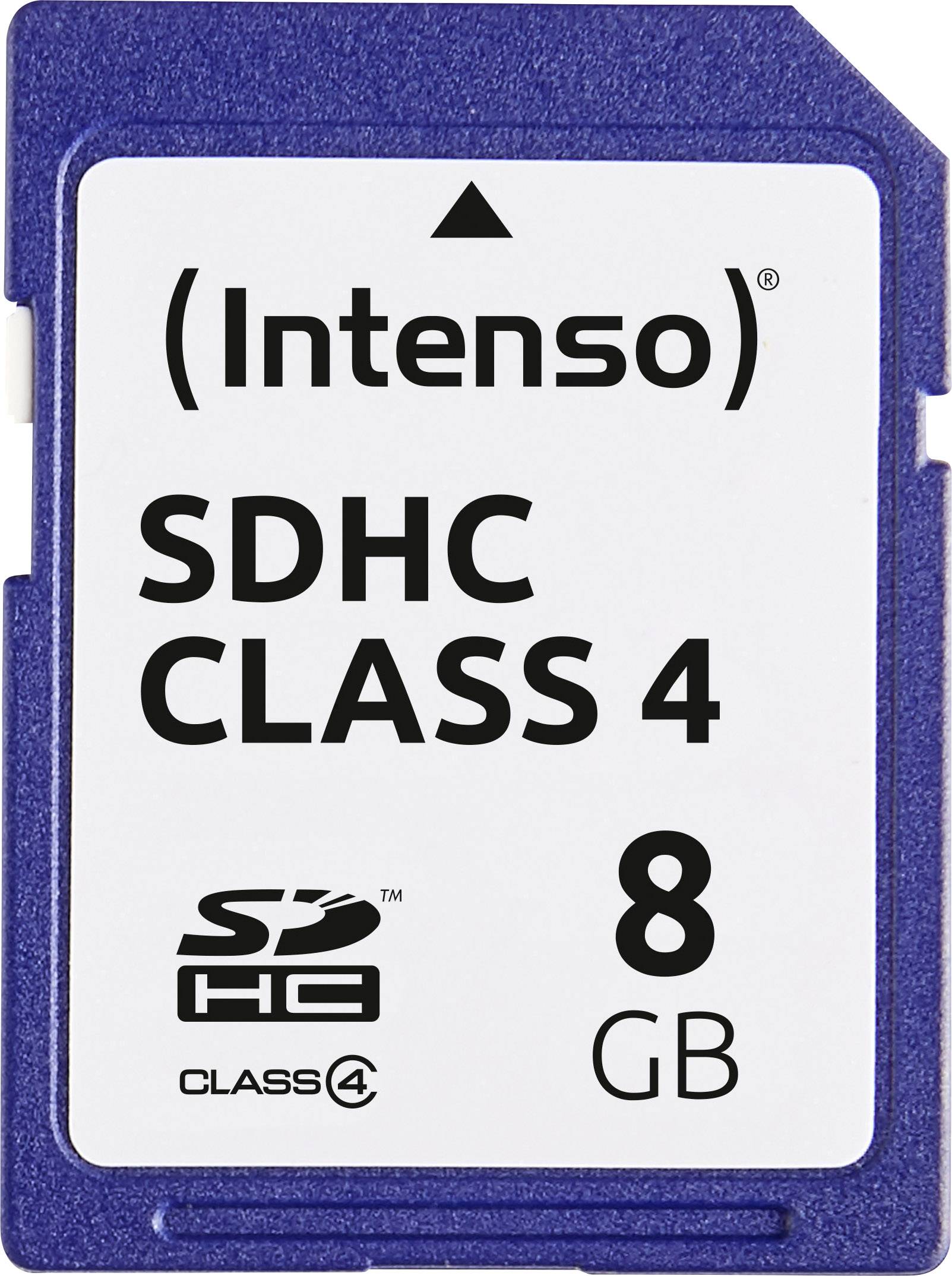 Carte mémoire SDHC INTENSO 8GB Class 4