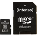 Carte microSDHC Intenso 32 GB Micro SDHC-Card 32 GB Class 4 avec adaptateur SD Carte microSDHC Intenso 32 GB Micro SDHC-Card 32 GB Class 4 avec adaptateur SD