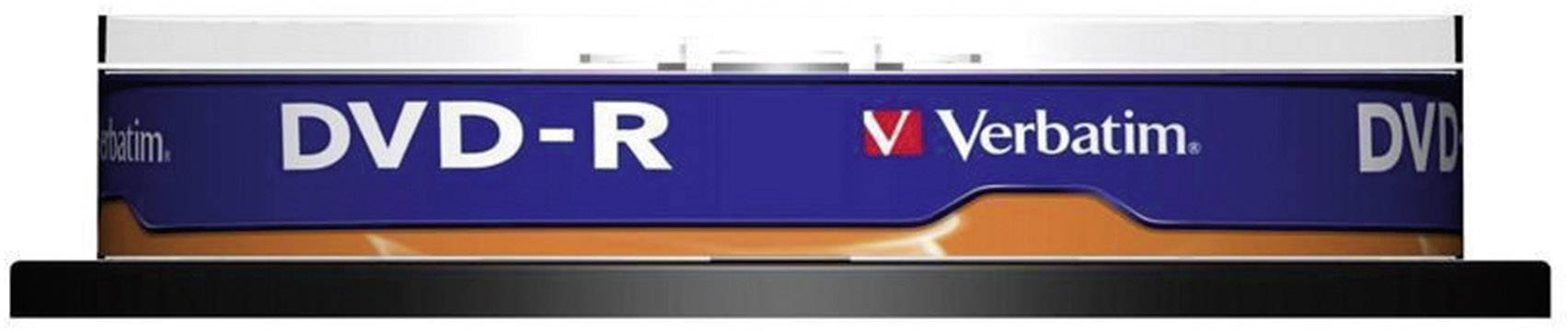 DVD-R vierge Verbatim 43523 10 pc(s) 4.7 GB 120 min