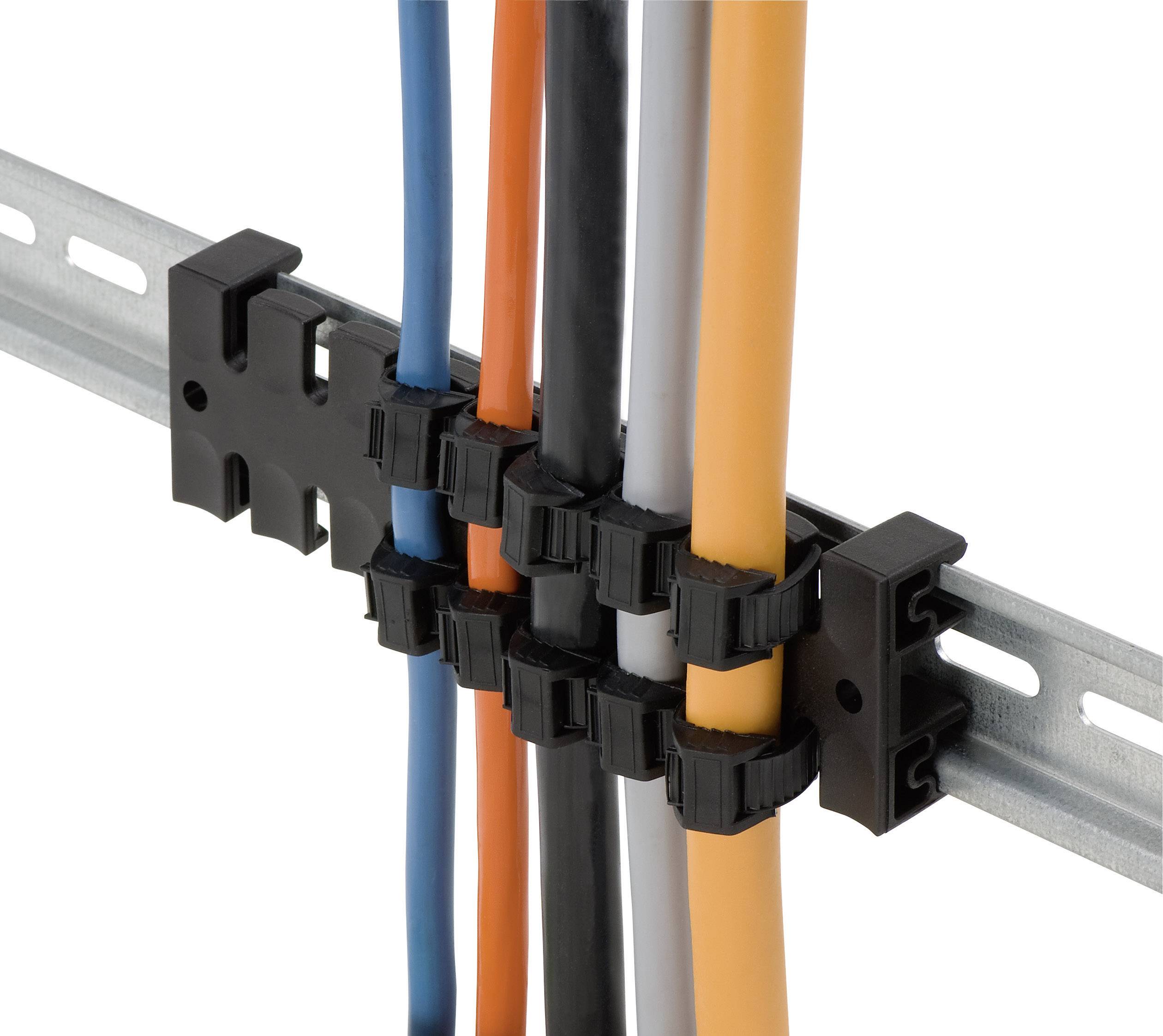 Décharge de traction Icotek KZL 39 32260 Polyamide noir