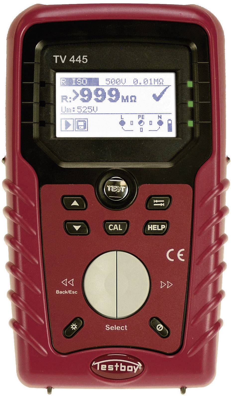 Testeur d'installation Testboy TV 445 Norme VDE 0100