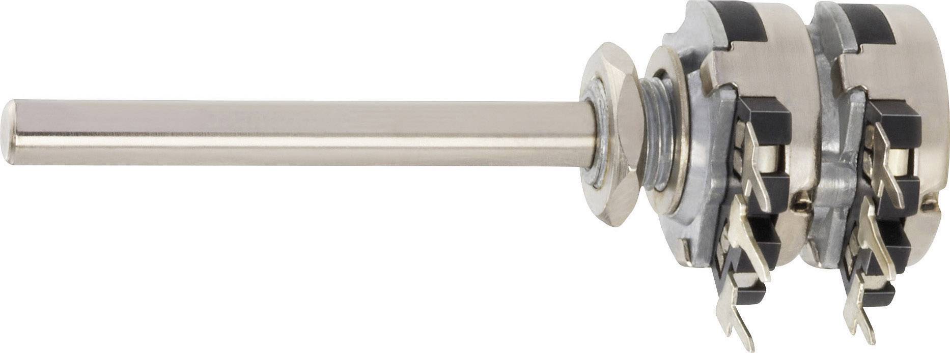 Piher T16TH-M04N253A2020MTA Potentiomètre rotatif stéréo 0.2 W 25 kΩ 1 pc(s)