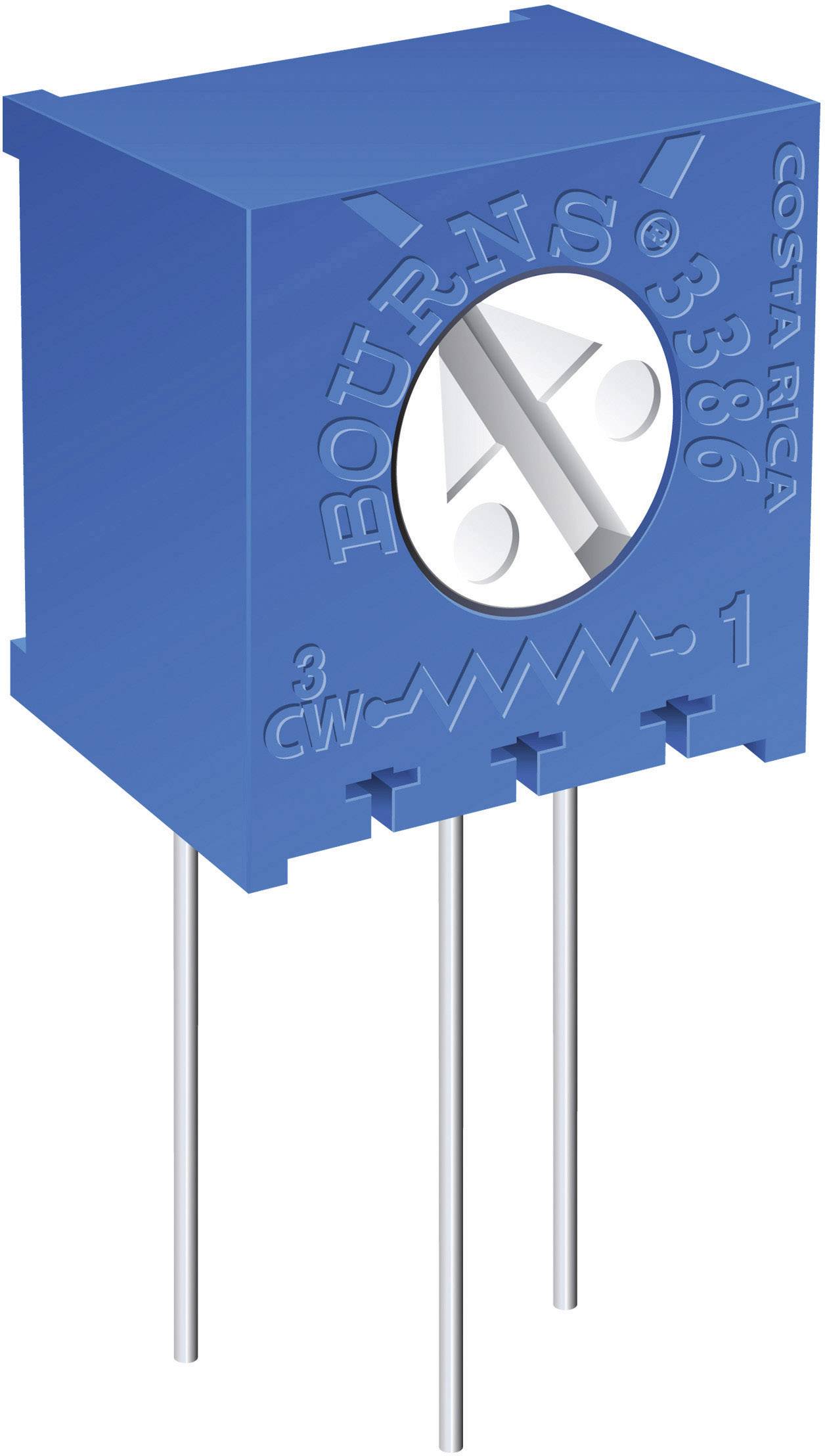 Bourns 3386X-1-104LF 3386X-1-104LF Trimmer linéaire 0.5 W 100 kΩ 310 °