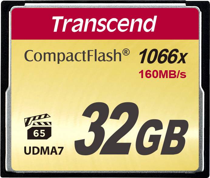 Carte Compact-Flash Transcend Ultimate 1066x 32 GB