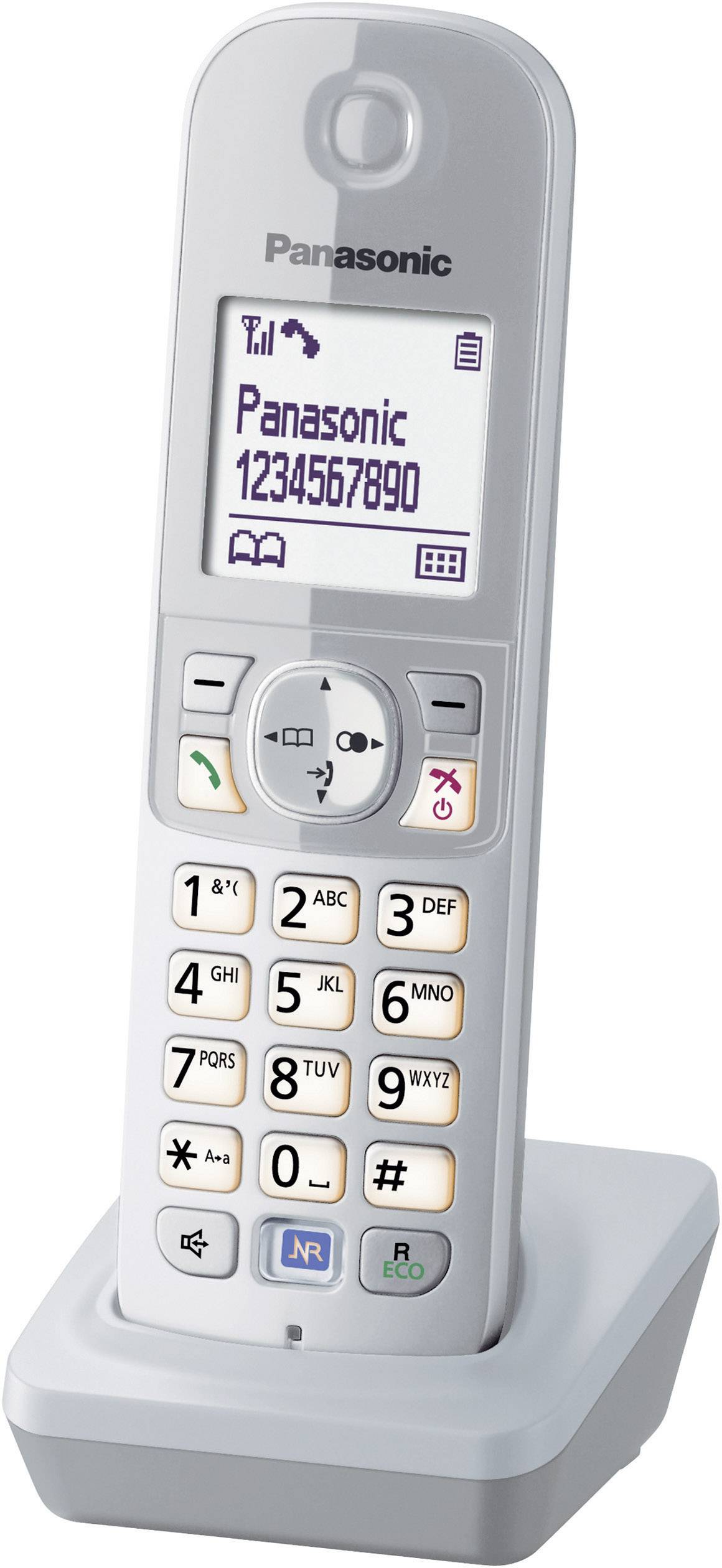 Combiné DECT supplémentaire Panasonic KX-TGA681EXS argent